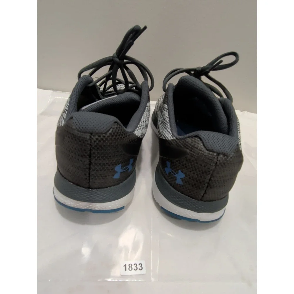 Under Armour Charged Impulse Men's Sneakers Athletic Shoes Gray Blue White 8.5
